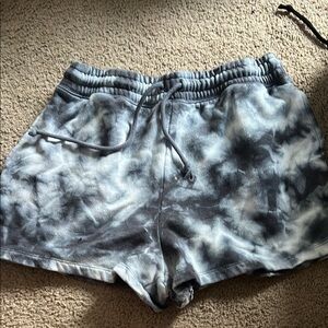 Aeropostale Gray Athletic Shorts Elastic Waistband Soft Fabric